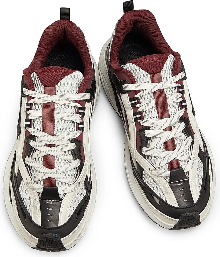 Men's Mesh Storm Runner Sneaker - Maroon - Size 7 - Image 4