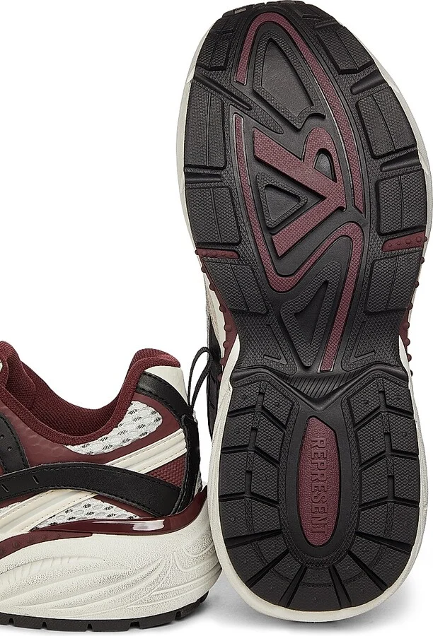 Men's Mesh Storm Runner Sneaker - Maroon - Size 7 - Image 5