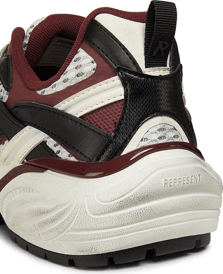Men's Mesh Storm Runner Sneaker - Maroon - Size 7 - Image 6