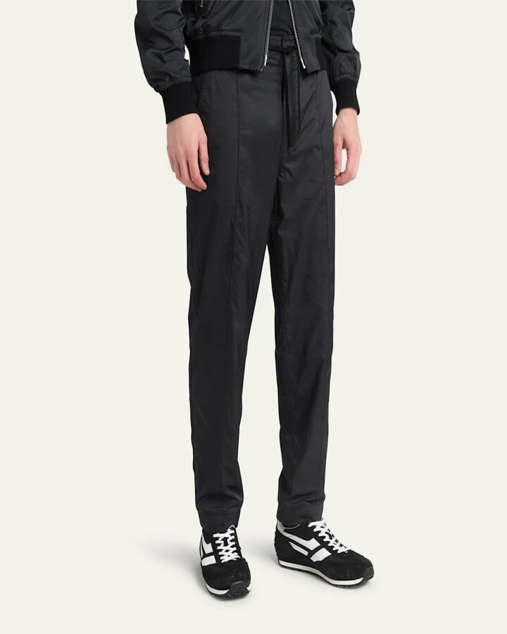 Men's Mick Tech Fabric and Suede Sneakers - Image 9