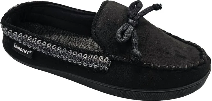 Men's Microsuede Seth Moccasin In Black