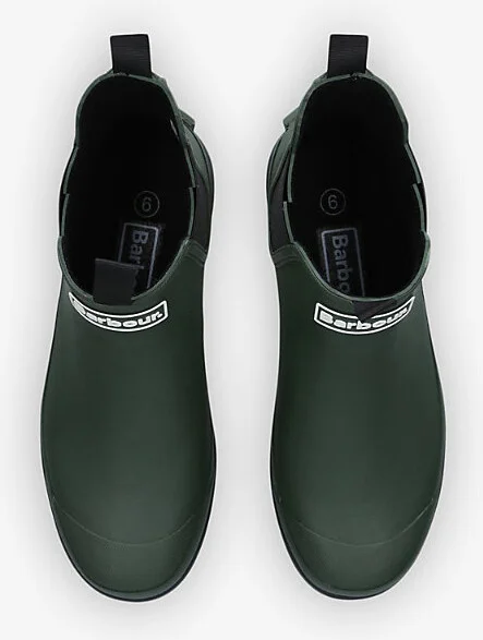 Mens Mid Green Nimbus Logo-Branded Rubber Ankle Boots Eur 40 / 6 Uk Men - Image 2