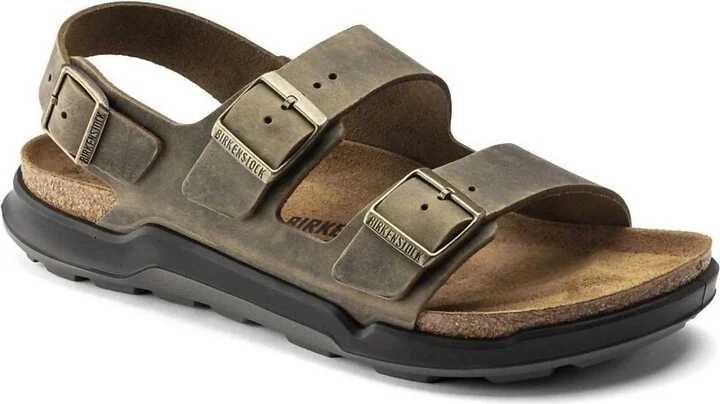 Men's Milano Rugged Sandals In Faded Khaki