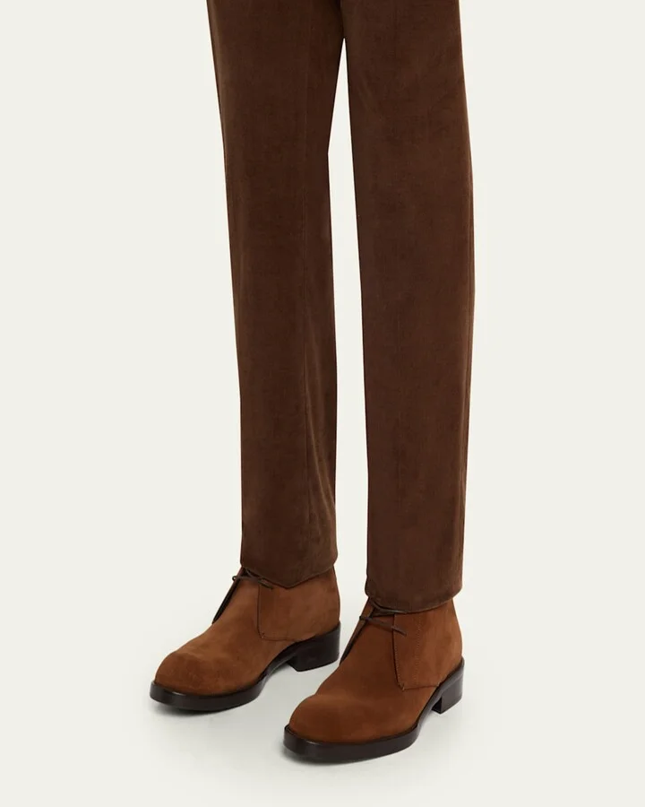 Men's Milano Suede Rubber-Sole Chukka Boots - Image 2
