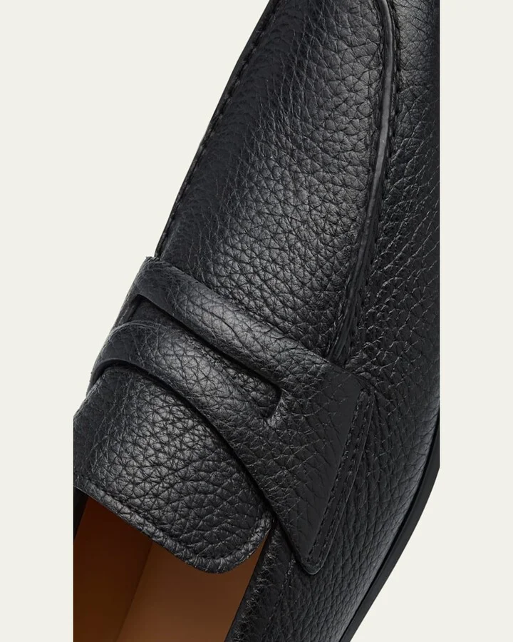 Men's Milton Deerskin Penny Loafers - Image 2