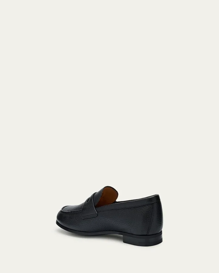 Men's Milton Deerskin Penny Loafers - Image 3