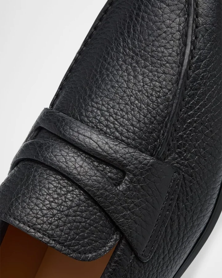 Men's Milton Deerskin Penny Loafers - Image 3
