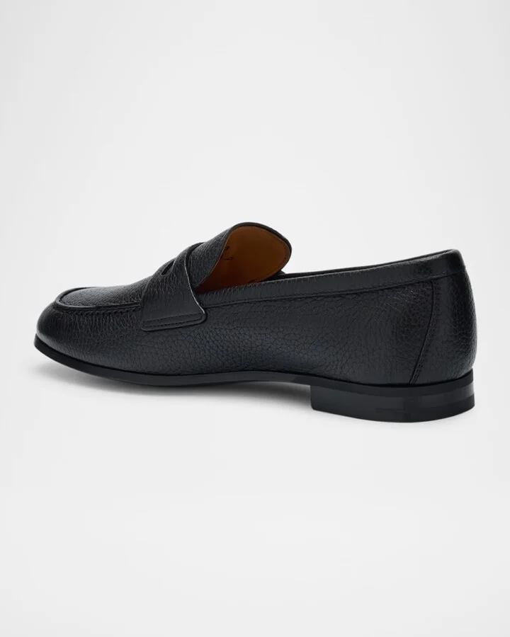 Men's Milton Deerskin Penny Loafers - Image 5