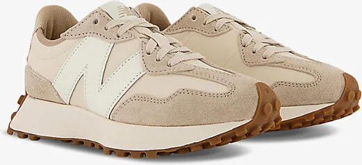 Mens Mindful Grey Taupe Seasa 327 Logo-Embroidered Suede and Woven Low-Top Trainers Eur 40 / 6 Uk Men - Image 2