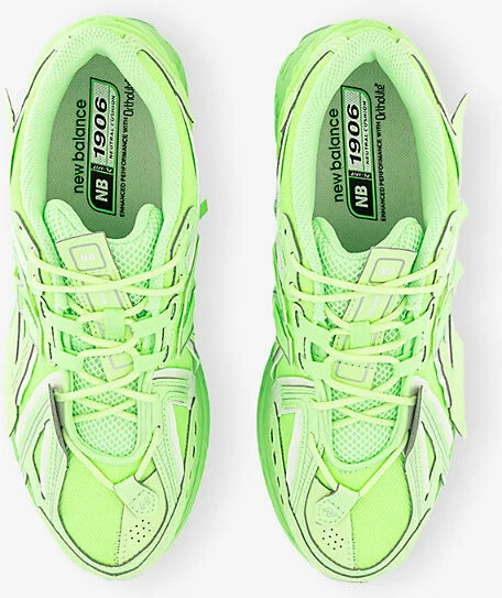 Mens Mint Flash 1906A Mesh Low-Top Trainers 11 - Image 2