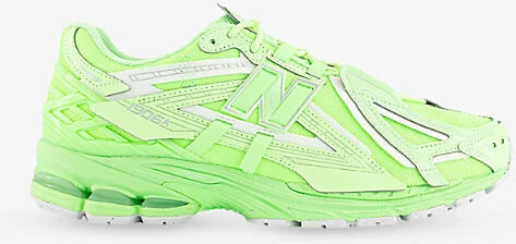 Mens Mint Flash 1906A Mesh Low-Top Trainers 11