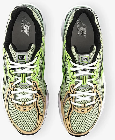 Mens Mint Flash 740 V2 Mesh Low-Top Trainers 9.5 - Image 2