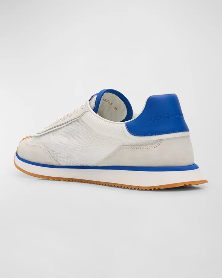Men's Mixed-Material DG Cushion Sneakers - Image 11