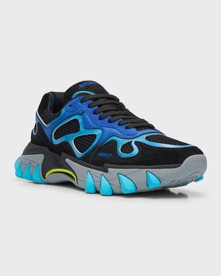 Men's Mixed-Media B-East Sneakers - Image 3