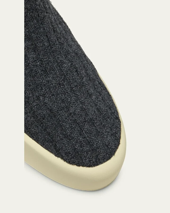 Men's Moc Knit High Boots - Image 2