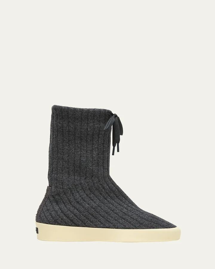 Men's Moc Knit High Boots