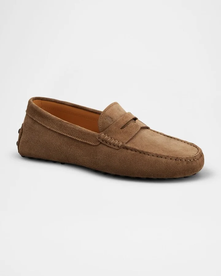 Men's Mocassino Nuovo Gommino Leather Driving Shoes - Image 3