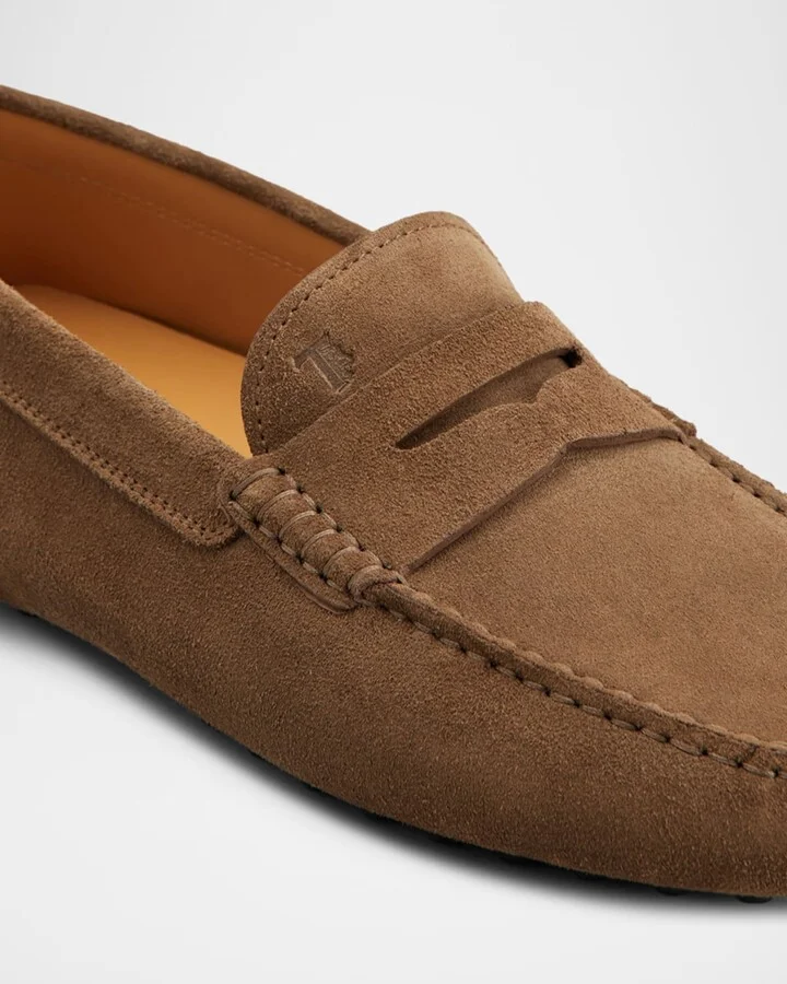 Men's Mocassino Nuovo Gommino Leather Driving Shoes - Image 4