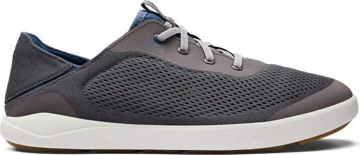 Men's Moku Pae Boat Shoes In Pavement/vintage Blue