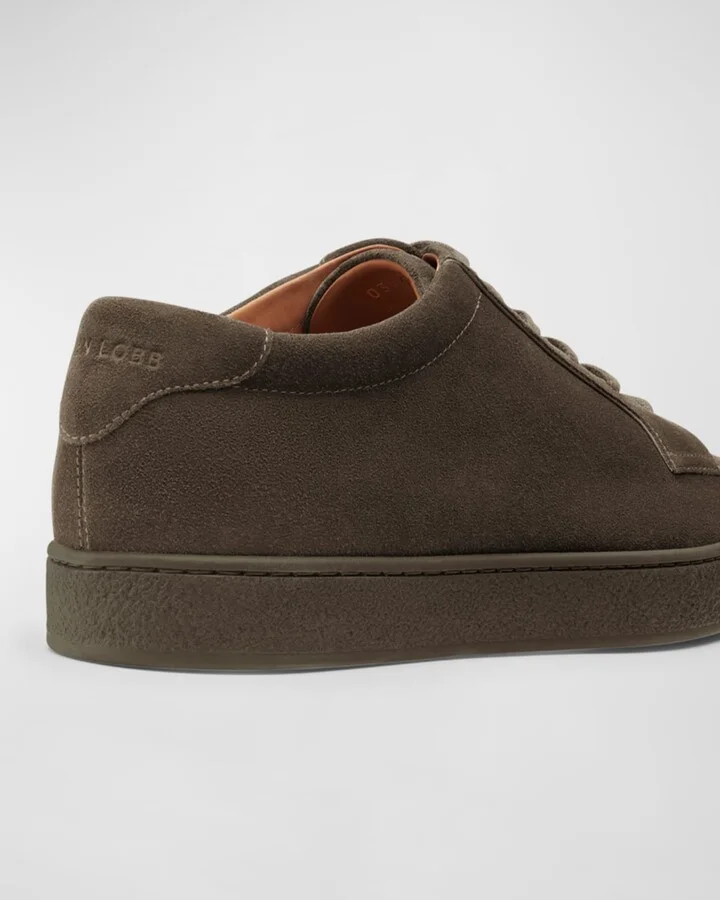 Men's Molton Suede Low-Top Sneakers - Image 5