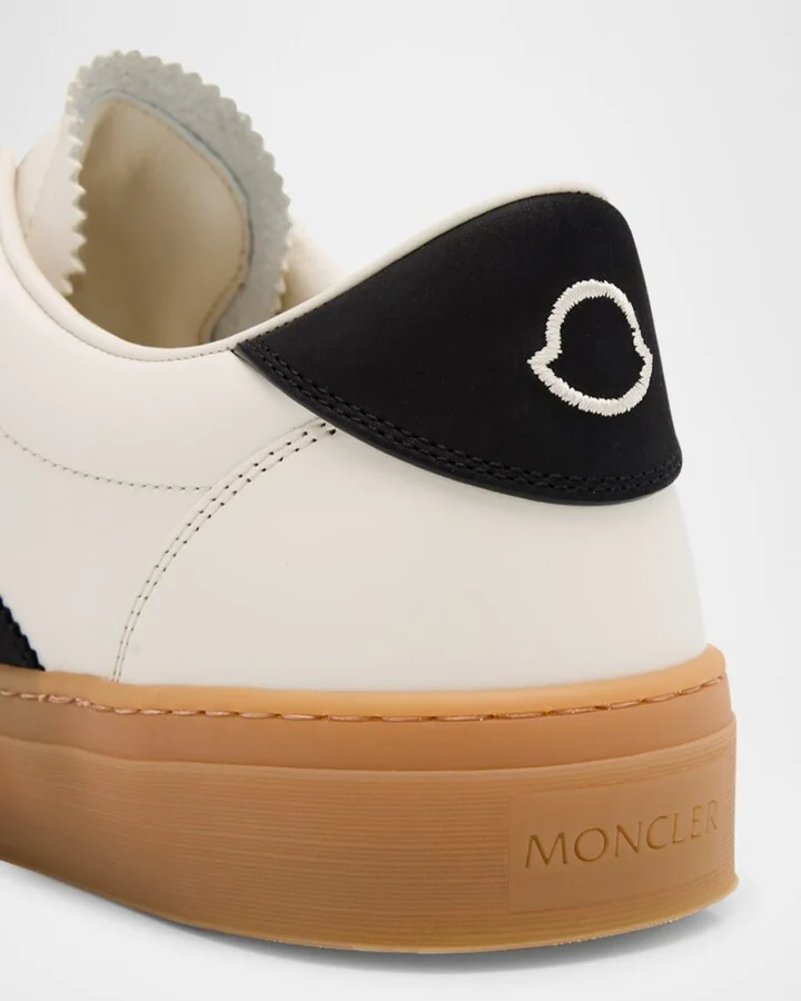 Men's Monaco2 Leather and Nubuck Low-Top Sneakers - Image 7