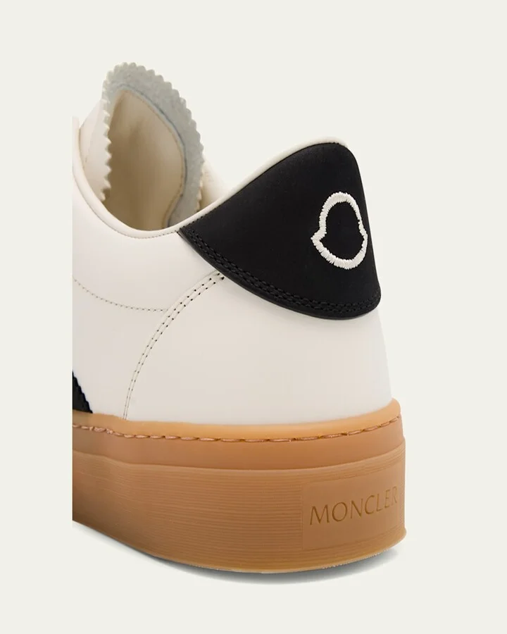 Men's Monaco2 Leather and Nubuck Low-Top Sneakers - Image 2