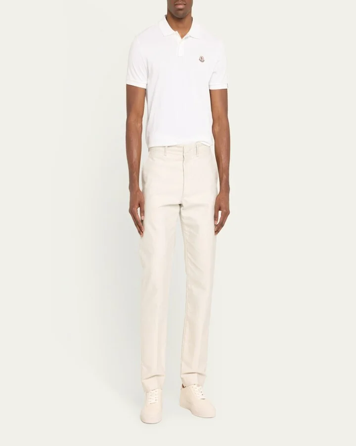 Men's Monclub Calfskin Low-Top Sneakers - Image 2