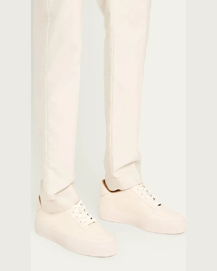 Men's Monclub Calfskin Low-Top Sneakers - Image 4