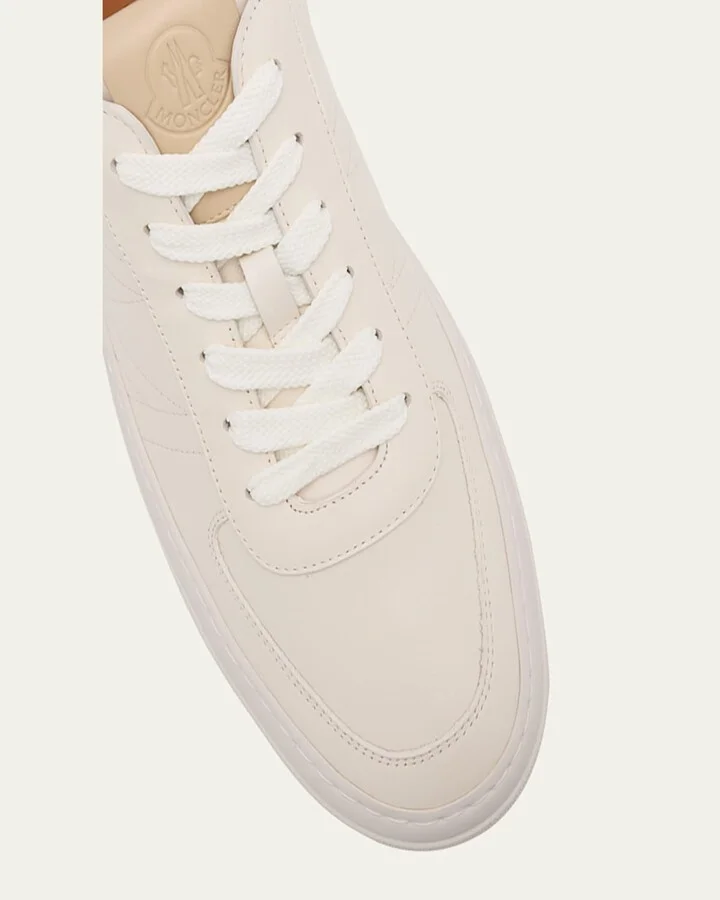 Men's Monclub Calfskin Low-Top Sneakers - Image 5