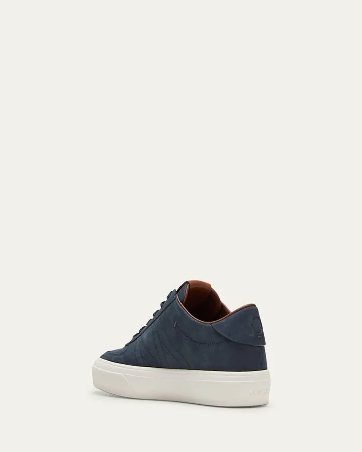 Men's Monclub Nubuck Low-Top Sneakers - Image 2