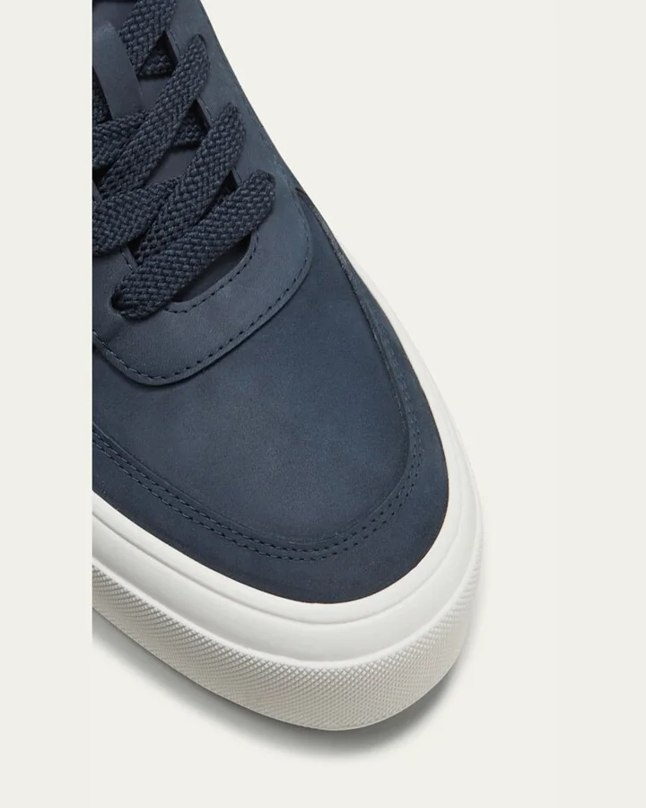 Men's Monclub Nubuck Low-Top Sneakers - Image 3