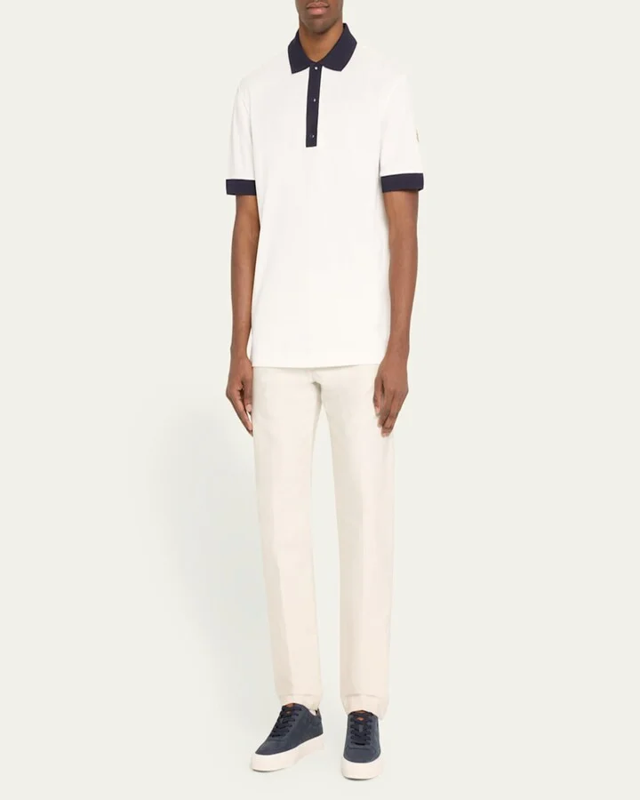 Men's Monclub Nubuck Low-Top Sneakers - Image 5