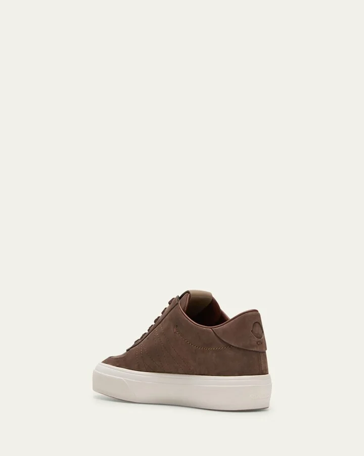 Men's Monclub Nubuck Low-Top Sneakers - Image 6