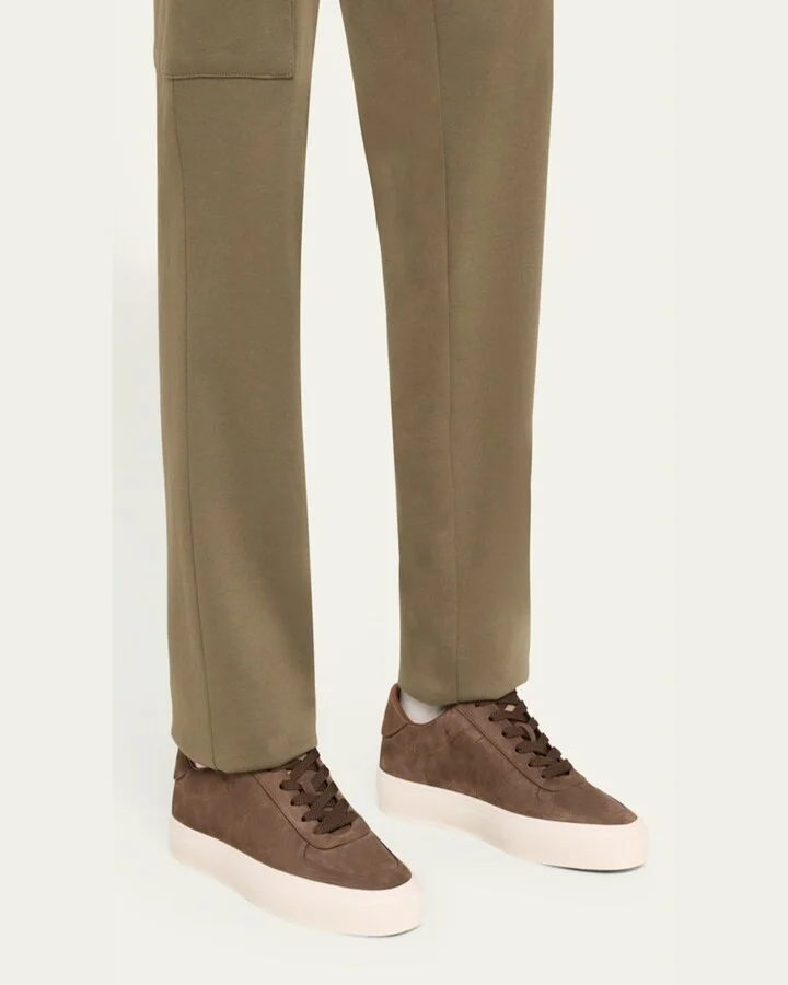 Men's Monclub Nubuck Low-Top Sneakers - Image 7