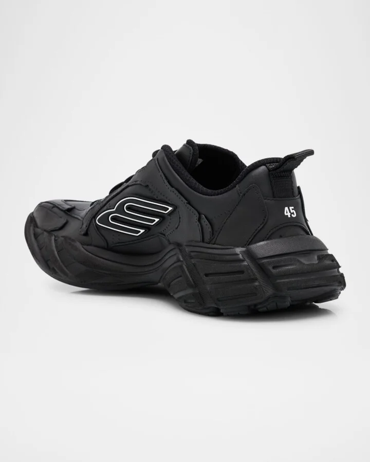 Men's Monday Leather and Polyester Runner Sneakers - Image 6