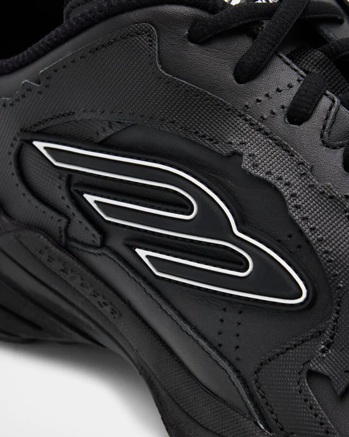 Men's Monday Leather and Polyester Runner Sneakers - Image 9