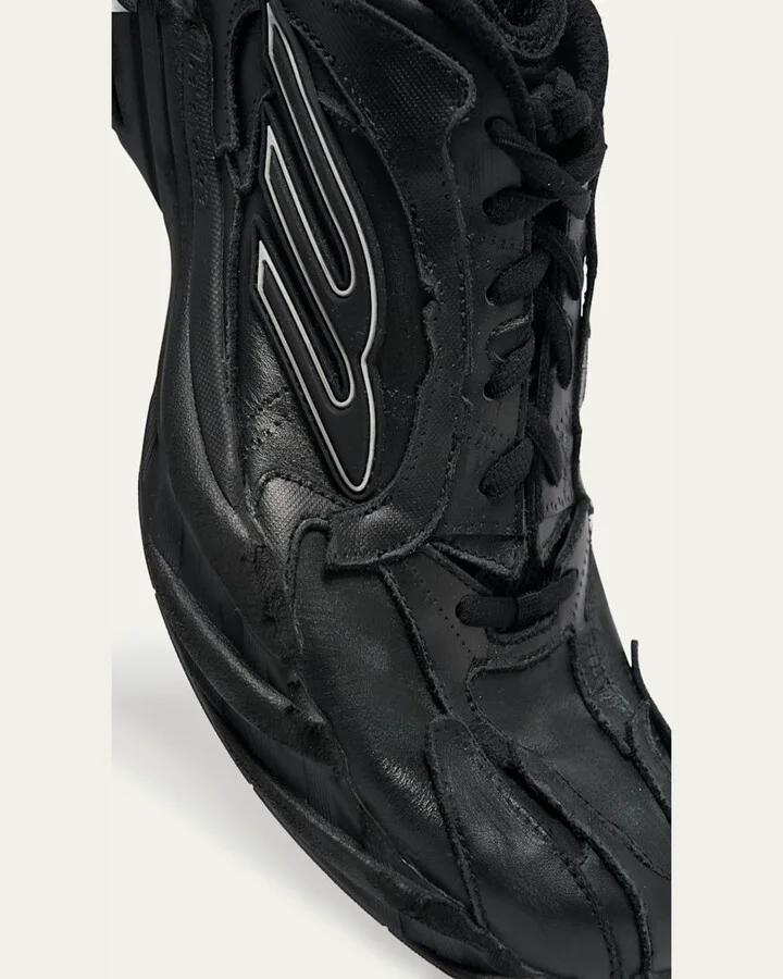 Men's Monday Leather Fashion Sneakers - Image 6