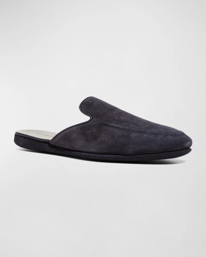 Men's Montague Suede Mules - Image 2