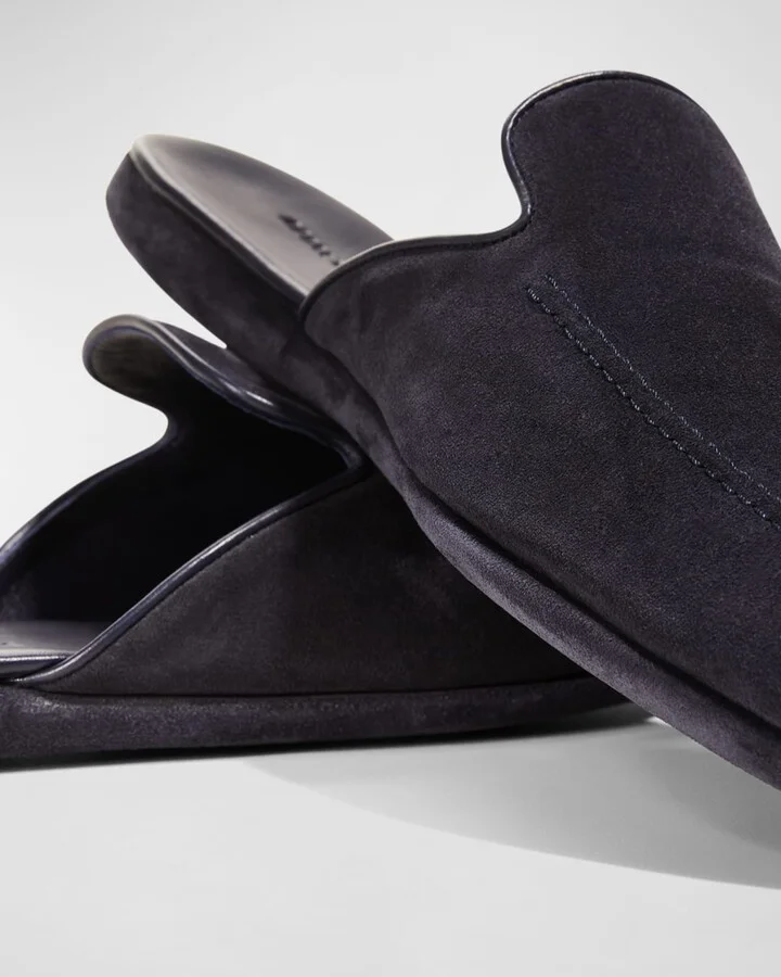 Men's Montague Suede Mules - Image 3