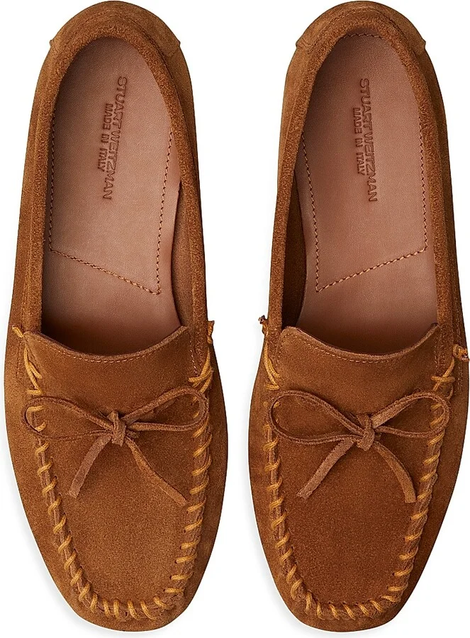 Men's Montauk Suede Moccasins - Tan - Size 8 - Image 4