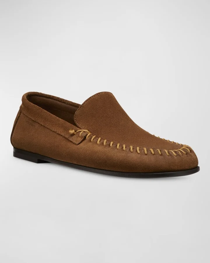 Men's Montauk Suede Venetian Moccasins - Image 7