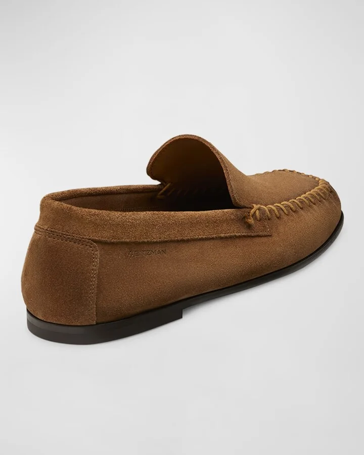 Men's Montauk Suede Venetian Moccasins - Image 8