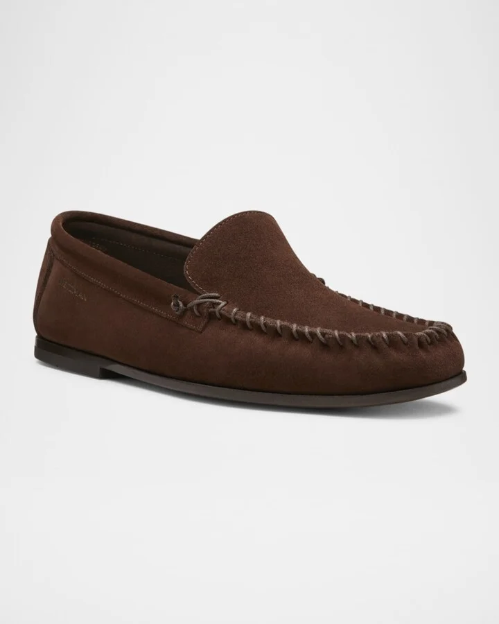 Men's Montauk Suede Venetian Moccasins - Image 9