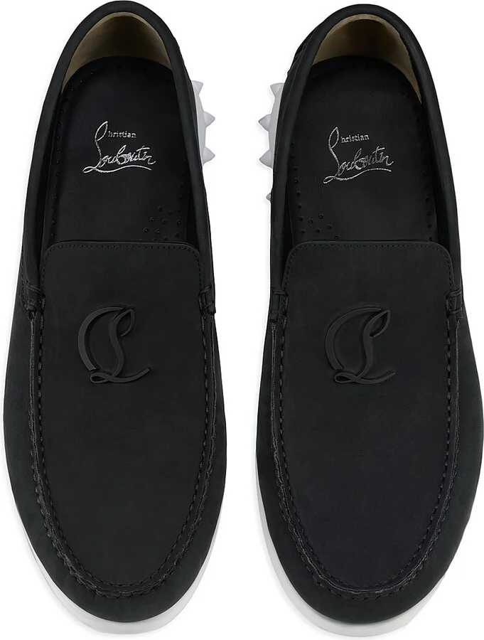 Men's Moonkel Boat Shoes - Black - Size 8.5 - Image 4