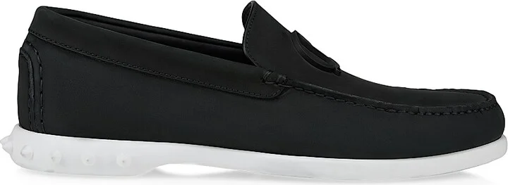 Men's Moonkel Boat Shoes - Black - Size 8.5