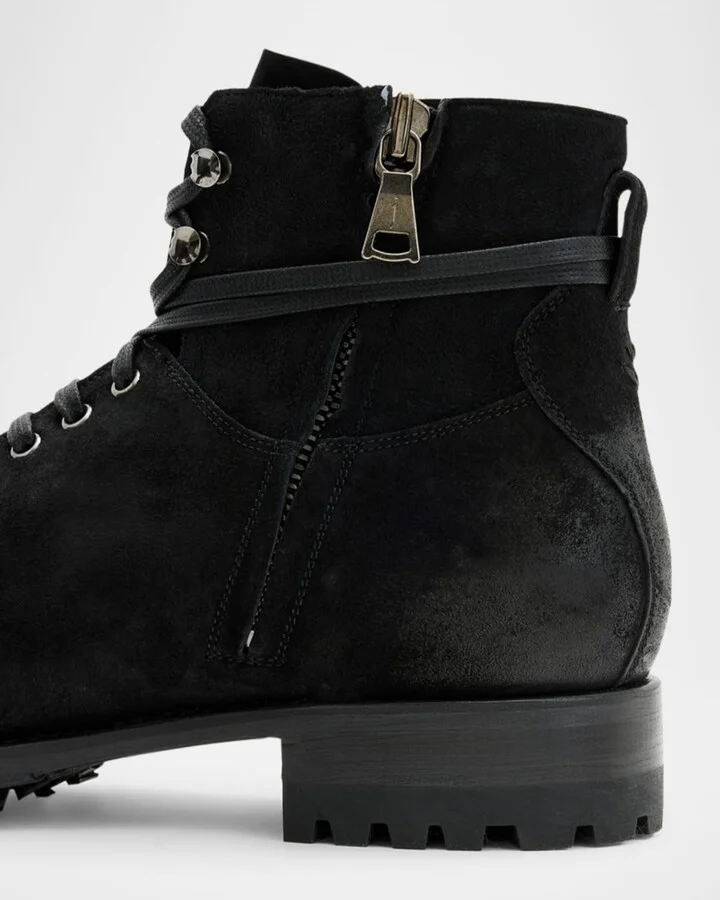 Men's Moto Suede Work Boots - Image 6
