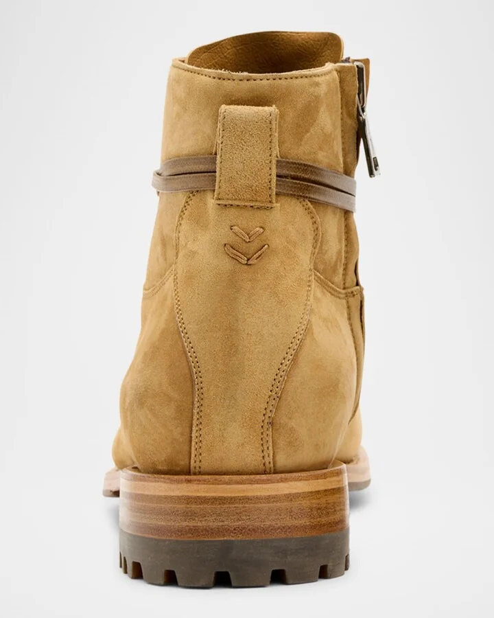 Men's Moto Suede Work Boots - Image 7
