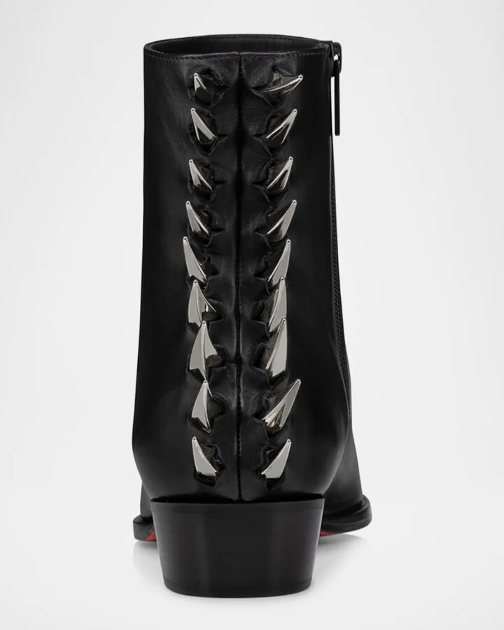 Men's Mr Clawiss Leather Ankle Boots - Image 2