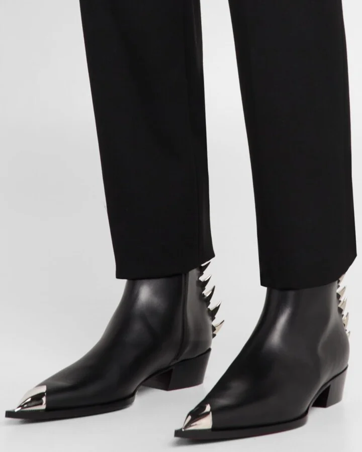 Men's Mr Clawiss Leather Ankle Boots - Image 7