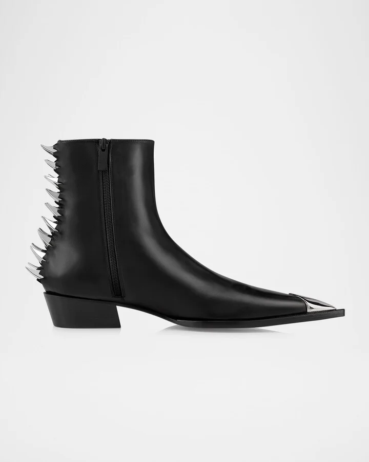 Men's Mr Clawiss Leather Ankle Boots